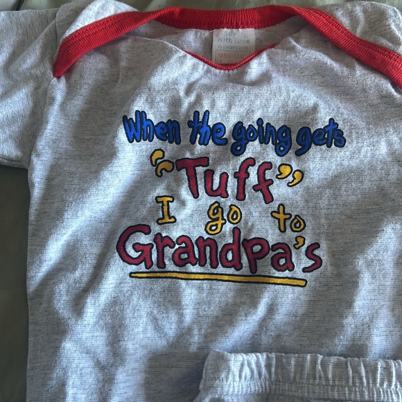 When the Going Gets Tuff I’m Going to Grandpas Set - 0-3 months - Picture 2 of 4